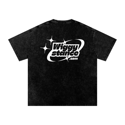 *PRE-ORDER* Wiggy Stance Logo T-Shirt 'Snow Washed Black'