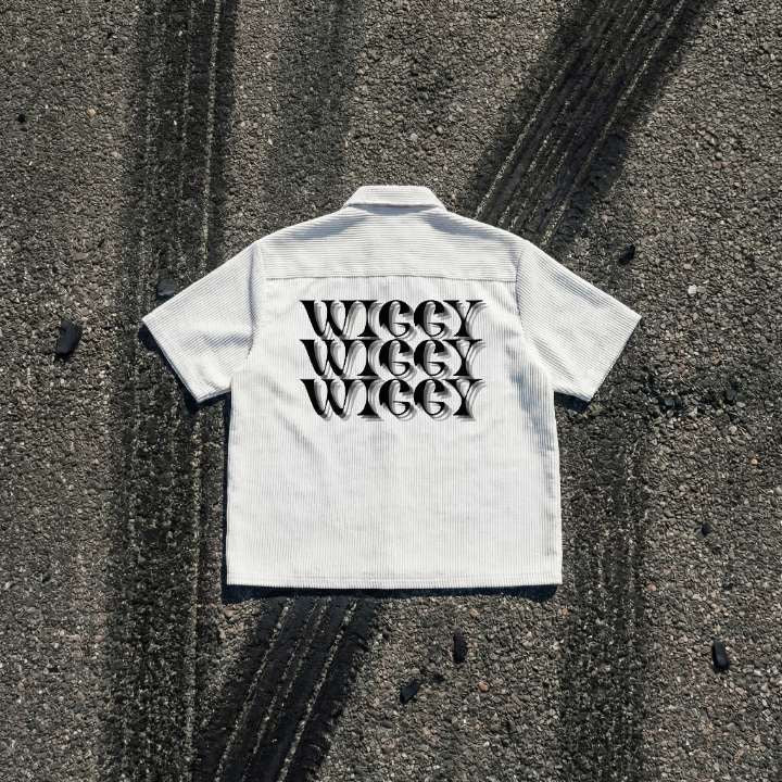 Oversized Vertical Stripe Boxy Shirt (Black & White)