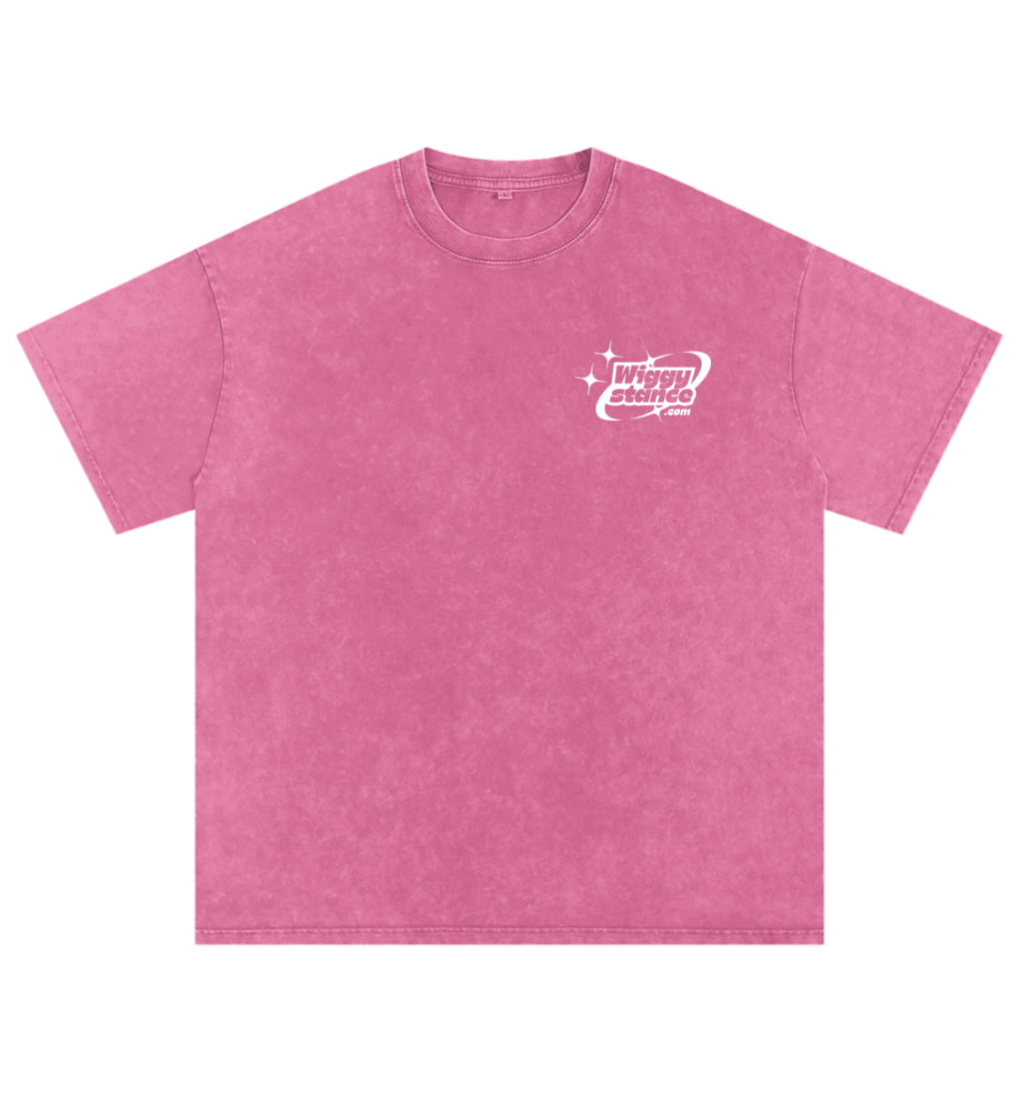 *PRE-ORDER* Wiggy Stance Logo T-Shirt 'Snow Washed Pink’