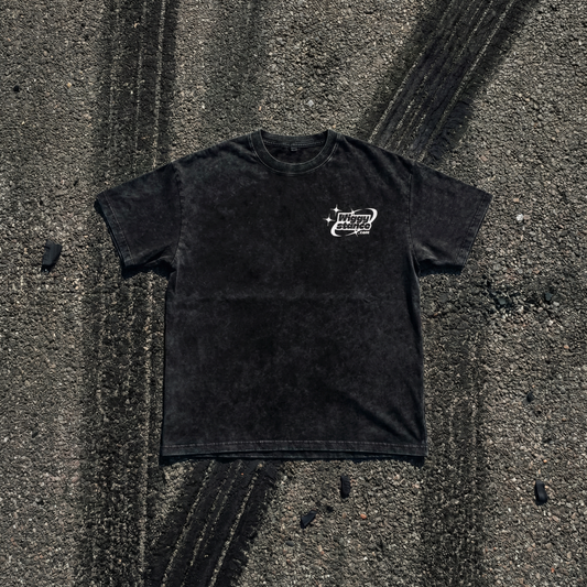*PRE-ORDER* Wiggy Stance Logo T-Shirt 'Snow Washed Black'